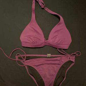 Purple Victoria’s Secret bikini. Worn twice. CLEAN